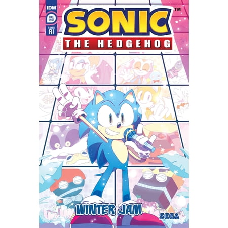 IDW Publishing Sonic the Hedgehog: Winter Jam #1 OneShot (1:10 Ata Incentive)