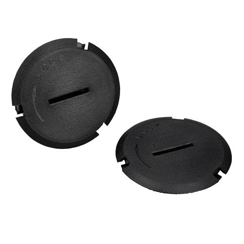 C5 Corvette Headlight Adjustment Bezel Access Plug Cap Cover Dual Kit