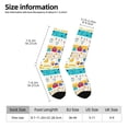 thumbnail image 4 of Goofa Funny Farm Printed Men's Crew Socks, Soft Durable Breathable Moisture-Wicking with Odor Control Cotton socks, 4 of 9