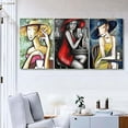 thumbnail image 3 of Idea4wall 3 Piece Abstract Canvas Wall Art Graffiti Painting Canvas Prints Modern Home Wall Decor, 16"x24", 3 of 5