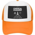 thumbnail image 2 of I'm Chemical Engineer Mesh Back Trucker Cap Baseball Cap, 2 of 8