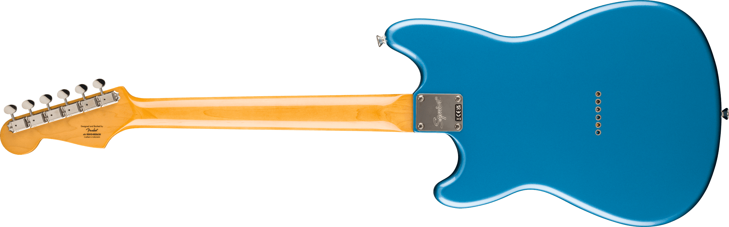 Squier Classic Vibe Duo-Sonic HS Electric Guitar, Laurel Fingerboard, Lake Placid Blue