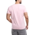 thumbnail image 2 of X RAY JEANS Mens Basic V-Neck Short Sleeve T-Shirt, Baby Pink, XS, 2 of 6