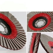Z-LION 5 Inch 1pc 120 Grit Grinding Wheels Flap Sanding Abrasive Disc For Angle Grinder Diamond Sanding Pad
