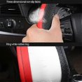 thumbnail image 4 of Universal New Steering Wheel Cover Breathable Artificial Leather Car Steering-Wheel Cover Fabric Braid Auto interior Accessories, 4 of 5