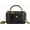 Black, variant on Mini Quilted Square Box Bag For Women,Top-Handle Crossbody Handbag With Metal Chain Strap Vanity purse