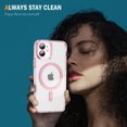 thumbnail image 7 of Magnetic for iPhone 11 Case, [Fit for MagSafe] [Never Yellowing] [Military Grade Rugged Durable Protection] Back Slim Clear Wireless Charging Shockproof Premium Phone Case,Pink, 7 of 7
