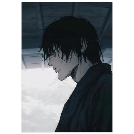 NO FRAME Anime Poster - Jujutsu Kaisen , Toji Fushiguro , Premium Poster