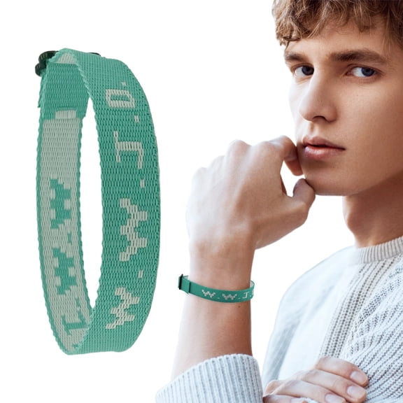 Miommo W.W.J.D. Monogram Bracelet Adjustable Wristband Christian Religious Jewelry Inspirational Faith Gift Retro Unisex Valentine Day Present for Couples