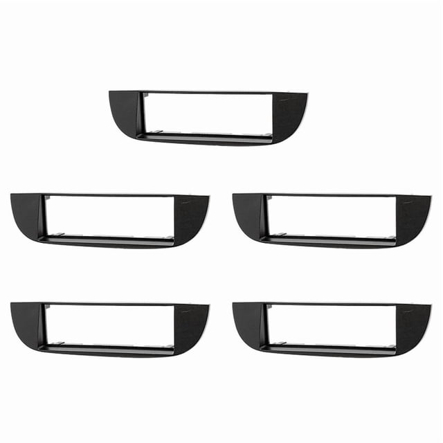 5X One Din Car Dvd / Cd Radio EstéReo Fascia Panel Frame Adaptador Dash Kit para (500) 2007-2015 Cd Trim Install Frame Kit