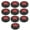 Red claws on black, variant on Cat Thumb Grips Caps, Cute Cat Shape Kawaii Silicone Joystick Cover for Switch for Switch Lite, 10 Pieces Lightweight Joystick Cover Replacement