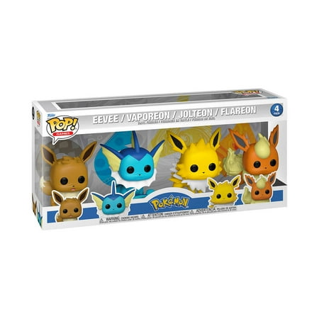 Funko POP 4-pack - Pokémon Eeveelutions or Disney Princess