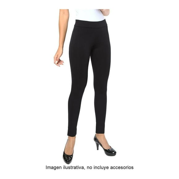 Legging George Talla 38 con Corte Lateral Negro