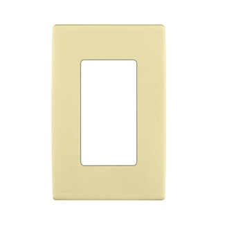 Leviton REWP1-CS Wallplate Renu 1 Gang Screwless Polymer - Corn (Best Way To Silk Corn)