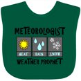 thumbnail image 3 of Inktastic Meteorologist Weather Prophet Boys or Girls Baby Bib, 3 of 4