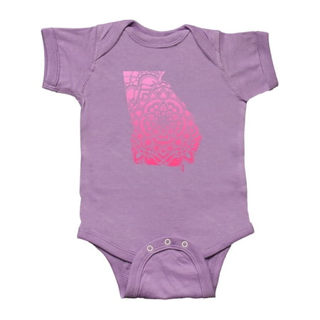 

Inktastic Georgia Silhouette Mandala Gift Baby Boy or Baby Girl Bodysuit
