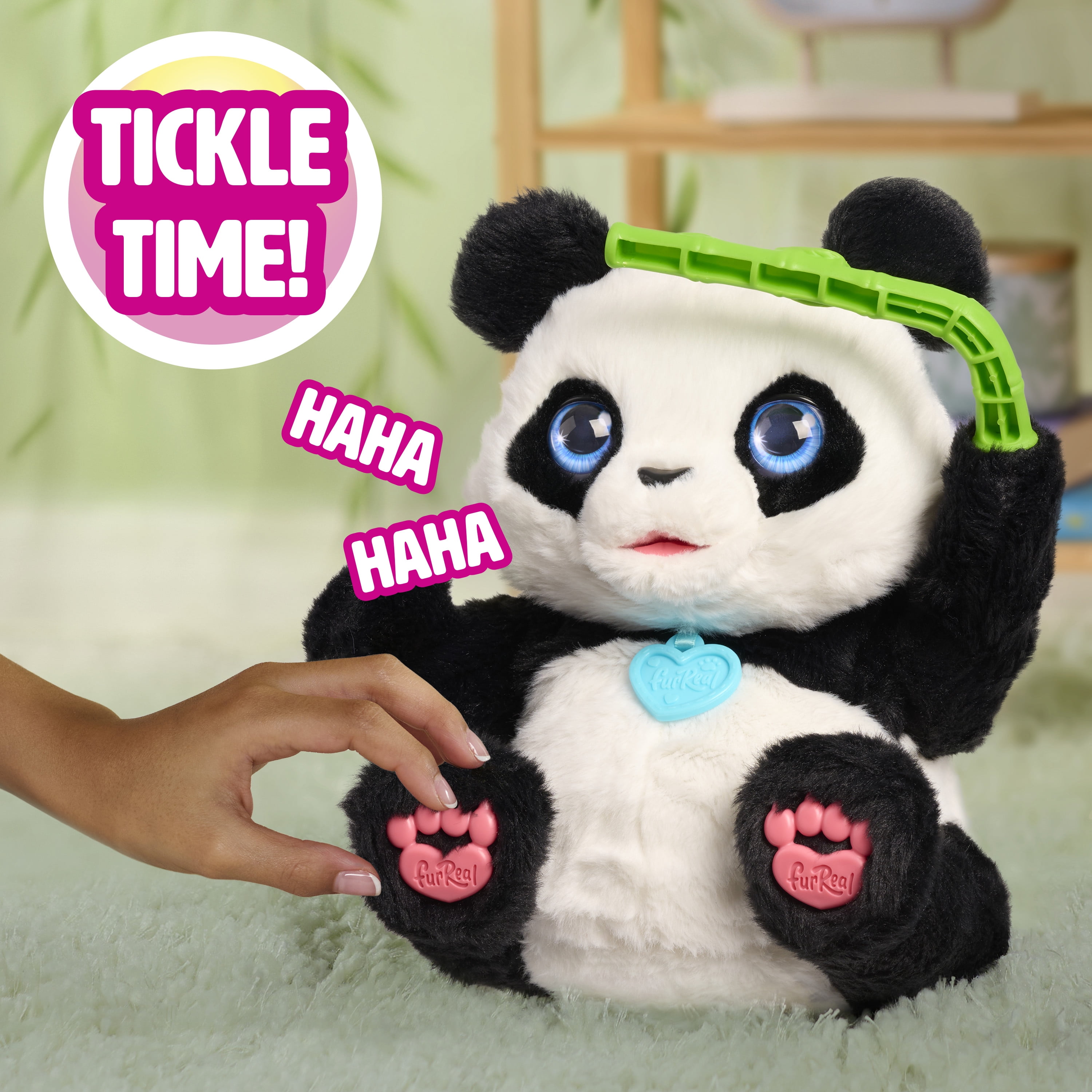 furReal Coco the Tumbling Panda, 60+ Sounds & Reactions, Toy for Boys, Girls, Kids, Ages 4 and up, FUR REAL FRIENDS FURREAL COCO PANDA