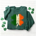 thumbnail image 2 of TaTaai Women St Patrick's Day Printed Crew Neck Sweatshirt Long Sleeve Top Ladies Casual Loose Fit No Hood Pullover Spring Daily Commute Street Wear Soft Comfortable Machine Washable Top Gift, 2 of 6