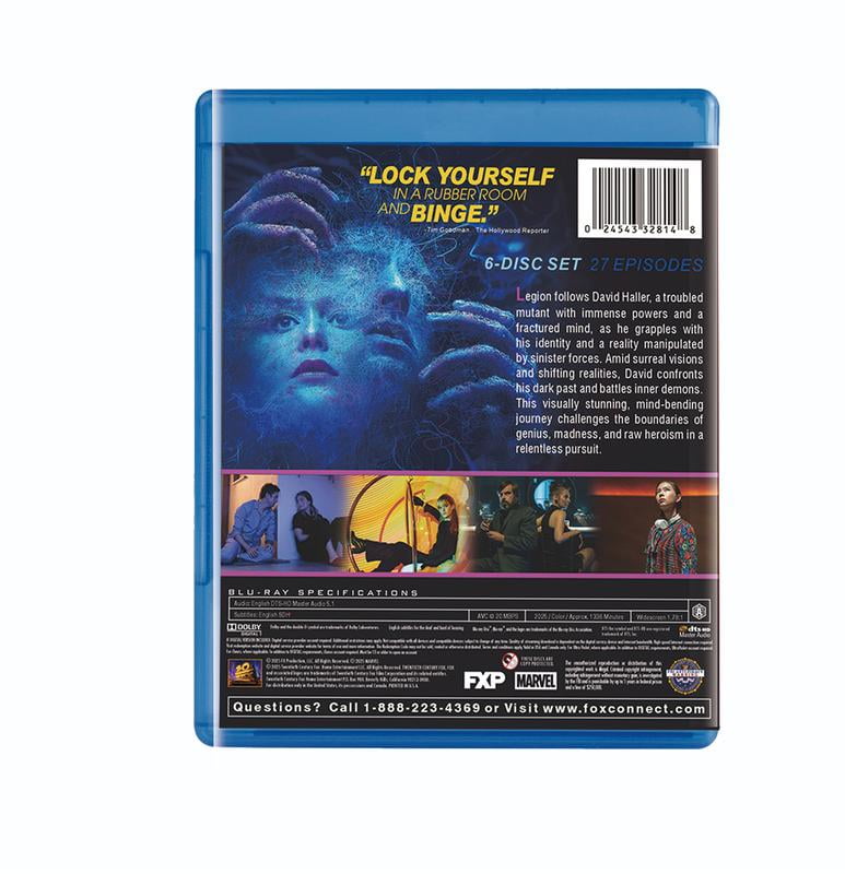 Legion: The Complete Series Season 1-3 (Blu-ray) - Walmart.com