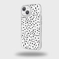 thumbnail image 1 of Caseco iPhone 15 Case With Mag-Safe - White Polka, 1 of 1