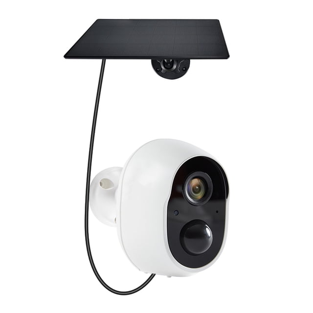 Cámara de seguridad con batería WiFi de 2 MP Cámara de vigilancia inalámbrica 1080P para e Abanopi cámara de seguridad