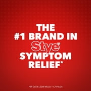 Stye Sterile Lubricant Eye Drops, Fast Soothing Relief, Stye Eye Relief, Daily Use, 0.5 oz