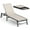 Beige, variant on FHVIT Outdoor Chaise Lounge Chair, Foldable Patio Lounge for Tanning Poolside Yard Deck Chairs