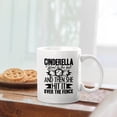 thumbnail image 2 of Awesome Cinderella Went To The Ball And Then She Hit It Coffee Mug, Softball Mug Birthday Gift For Family / Friends, Funny Softball White Mug, Novelty Softball Ceramic Teacup 11 Oz., 2 of 7