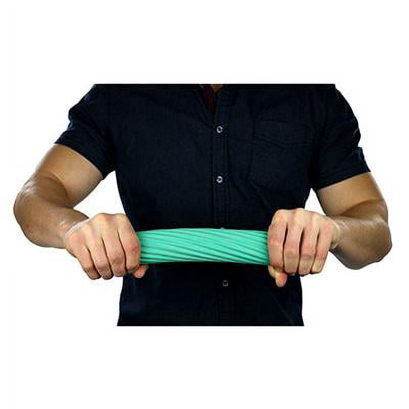 CanDo Twist-n-Bend Flexible Exercise Bar - 12" - Green - Medium (Set of 10)