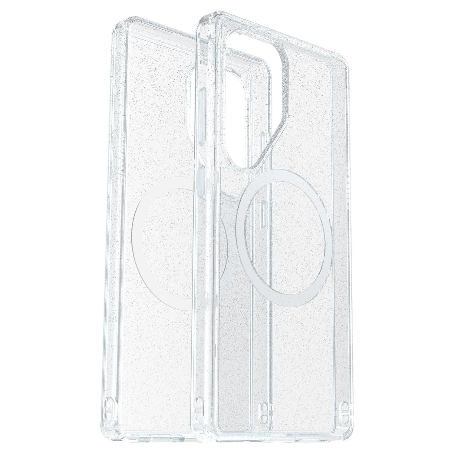 OtterBox Étui Symmetry Clear Magnets Stardust avec Teinte Bleu pour Samsung Galaxy S25 Ultra