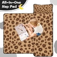 thumbnail image 4 of Leopard Pattern Toddler Nap Mats for Kids Preschool,Sleeping Mat Bag or Kids,Toddler Sleeping Bag,Toddler Nap Mat or Daycare, 4 of 6