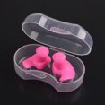 thumbnail image 1 of Tapones para los oídos duraderos Textura delicada clásica 1 par Tapones para los oídos suaves impermeables Tapones para los oídos portátiles de silicona Accesorios de natación Dengxun unisex, 1 of 2