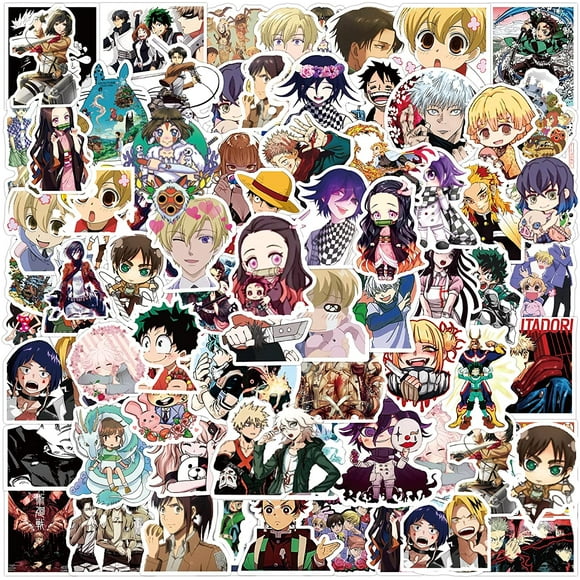 correct Frons Voordracht Anime Stickers
