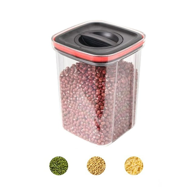 Airtight Food Storage Containers Set With Lids Kitchen Pantry Organization Clear Storage with Glass with Closet Organizers And Storage Small Storage Container Glass Food Containers