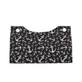 thumbnail image 2 of Goofa Anchors Pattern Triangle Square Tissue Box Cover, Modern PVC Leathe Facial Paper Holder,Decorative Holder/Organizer for Bathroom Vanity Countertop, 2 of 9