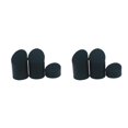 thumbnail image 4 of Sonducket 3 unids/set tornillos de guardabarros trasero tapa de cubierta de polvo de goma reemplazo de accesorios de scooter para Mijia M365 Scooter, negro 2piezas Sonducket CBP108144, 4 of 5