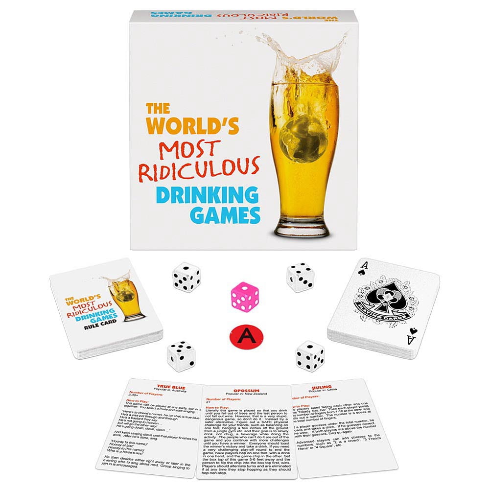 The World's Most Ridiculous Drinking Games - Walmart.com