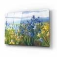 thumbnail image 2 of Epic Art 'Blue And Yellow Flower Field' by Carol Rowan, Acrylic Glass Wall Art, 16"x12", 2 of 8