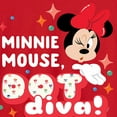 thumbnail image 2 of Mickey & Friends - Minnie Dot Diva - Men's Long Sleeve T-Shirt, 2 of 4