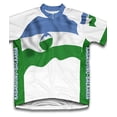 thumbnail image 1 of Kabardino Balkaria Flag Short Sleeve Cycling Jersey  for Women - Size XL, 1 of 3
