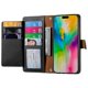 thumbnail image 2 of For iPhone 16 Plus Case RFID Blocking Zipper Pocket Leather Wallet Phone Cover - Black, 2 of 5