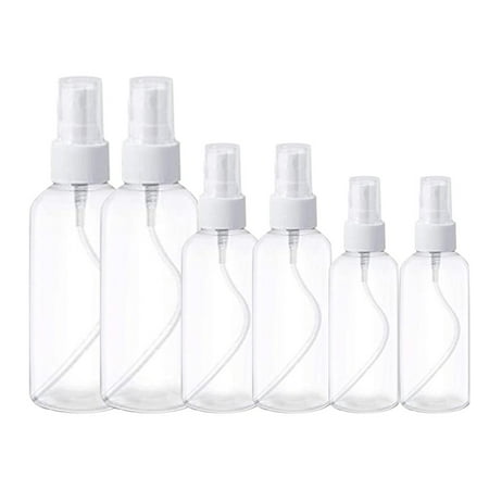Refillable Spray Bottles Set Fine-Mist Trigger Sprayer for Essential Oils Cleaning Solutions Hair & Skin Care Travel-Size Empty 2X30Ml Spray Bottles 2X50Ml Spray Bottles 2X100Ml Spray Bottles
