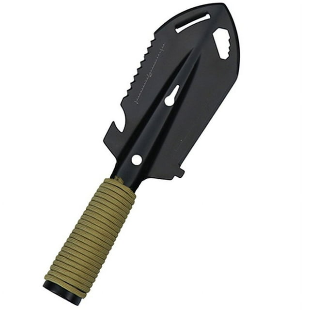 Pelle Portable Multifonctionnelle Mini Légère pour Randonnée Camping Pelle à Truelle pour Jardin (D)