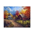 thumbnail image 1 of Bosque casa paisaje pintura de diamantes de imitación paisaje cristal punto de cruz decoración del hogar imagen de diamante Eigraketly JJ14138-06, 1 of 6