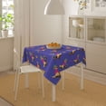thumbnail image 4 of Wukai Labrador Retriever Dog Waterproof Tablecloth for Kitchen Dining, Fits Square Tables for 2-4 Seats -54"x54", 4 of 7