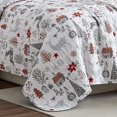 thumbnail image 4 of Southshore Fine Living, Inc. Holly Jolly Christmas Soft Bedding Set with Quilted Shams, Full/Queen, 4 of 6