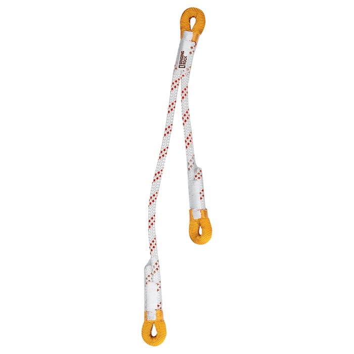 Singing Rock Static Rope Lanyard 'V' 25/65cm 10/30in - Durable Slings & Lanyards Set