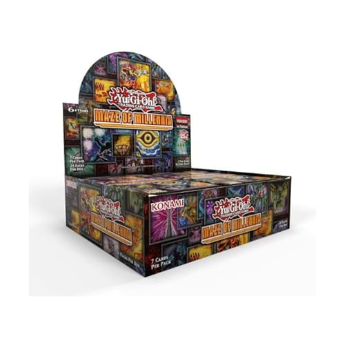 YuGiOh Trading Card Game Maze of Millennia Booster Box (24 Packs)