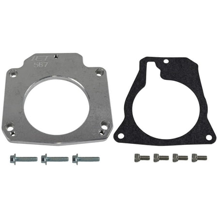 ICT Billet LS Drive By Wire Throttle Body Adapter / LS3 4 Bolt Intake to LS1 3 Bolt TB DBW LS2 LH6 L92 L76 LY2 LY5 LY6 LC9 LFA LH8 LMG L98 L9H L20 L94 LZ1 L99 L96 LC8 L77 551567
