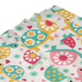 thumbnail image 4 of Shower Curtain, Turtle Flower Waterproof Fabric Plastic Shower Curtain, Drying Fast Bathroom Curtain with 9 Buttonholes, Ruffle Shower Curtain 60x72in, 4 of 8